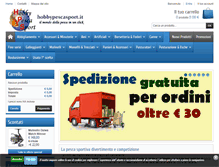 Tablet Screenshot of hobbypescasport.it